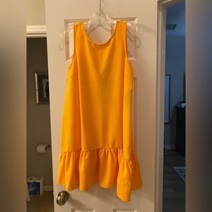 NWT Yellow Sleveless Dress